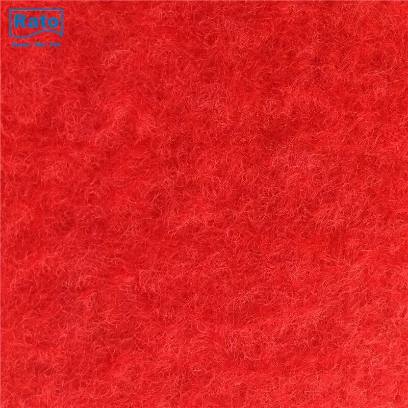 Paillasson d'intérieur antidérapant personnalisé Bienvenue Paillasson Tapis rouge en polyester gaufré
