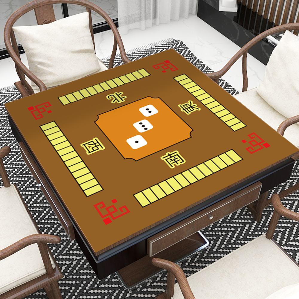 Tapis de table de poker lisse et facile à nettoyer Tapis de poker en caoutchouc antidérapant pour blackjack, casino, jeu de hasard