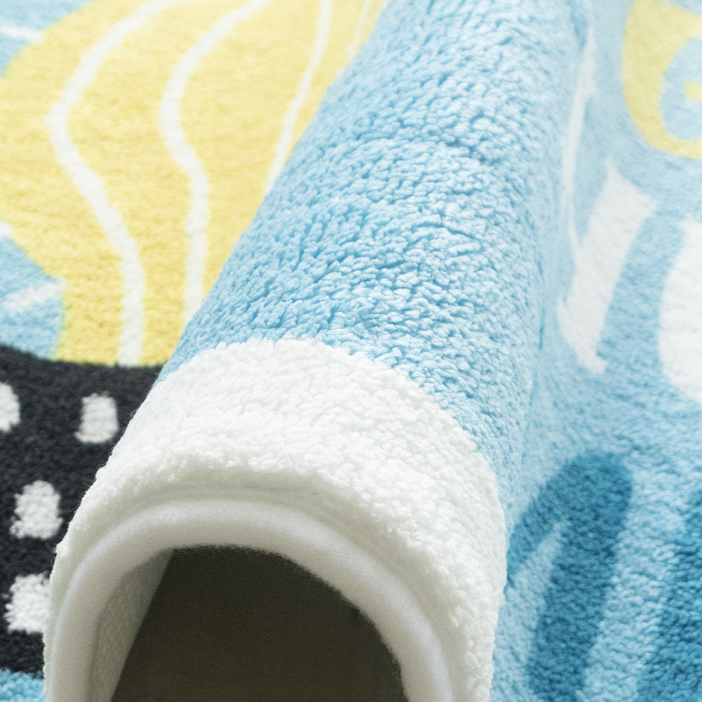 Tapis de bain mignon tapis de salle de bain drôle antidérapant tapis de décoration de baignoire tapis de sol super absorbant tapis de sol lavable en machine pour baignoire, douche, chambre à coucher